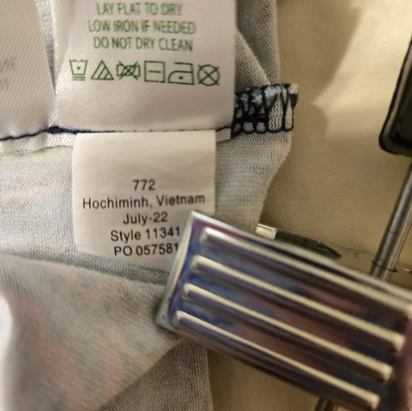 Lilly Pulitzer Talley Smocked Dress Low Tide Navy Catty Purrsonality S - Picture 4 of 7